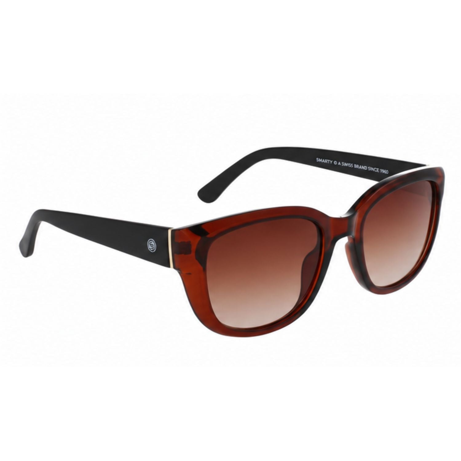 Lente de sol SMARTY  SB22410 Transp. Brown/Matt Black