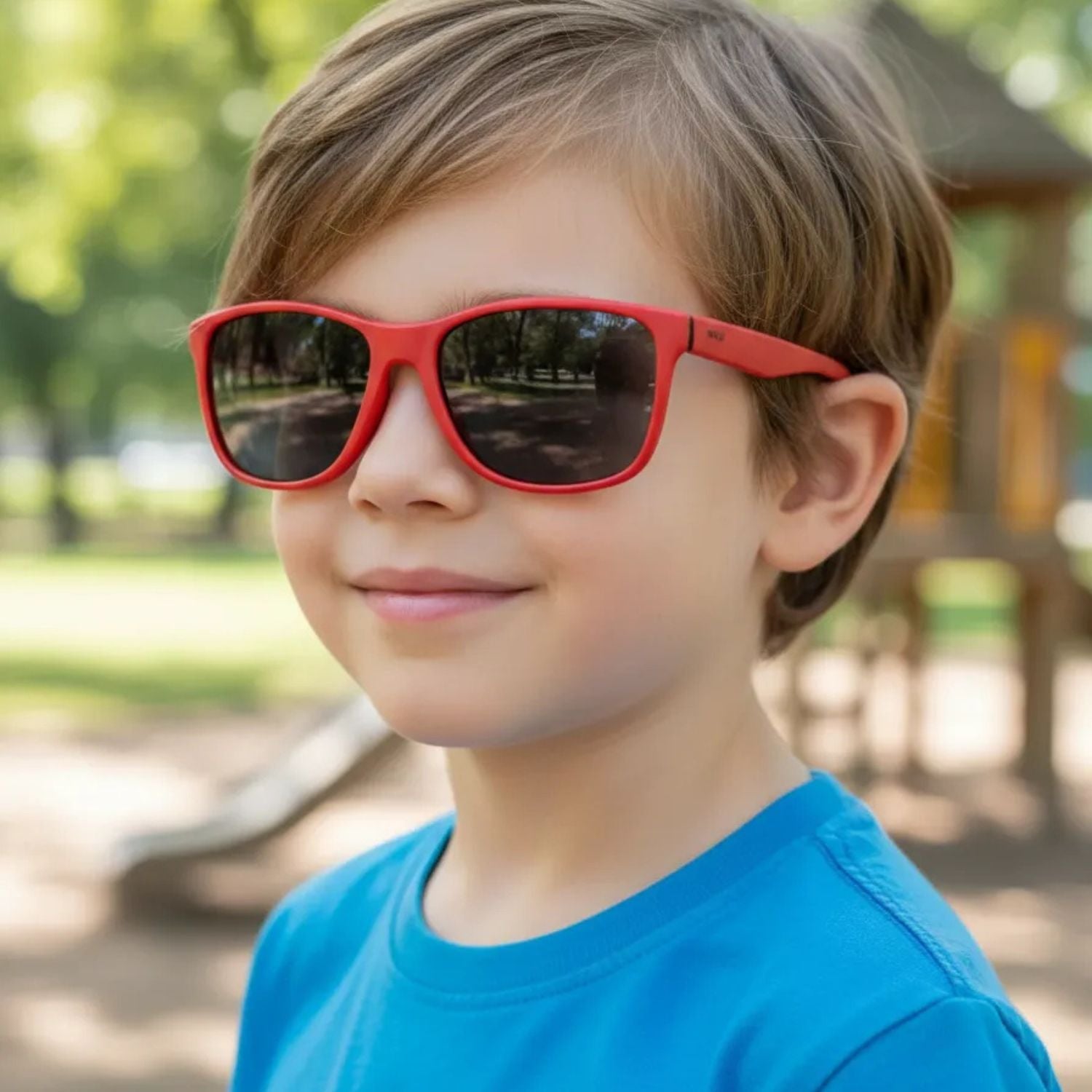 Lentes de sol Invu, Matt Red K2105B
