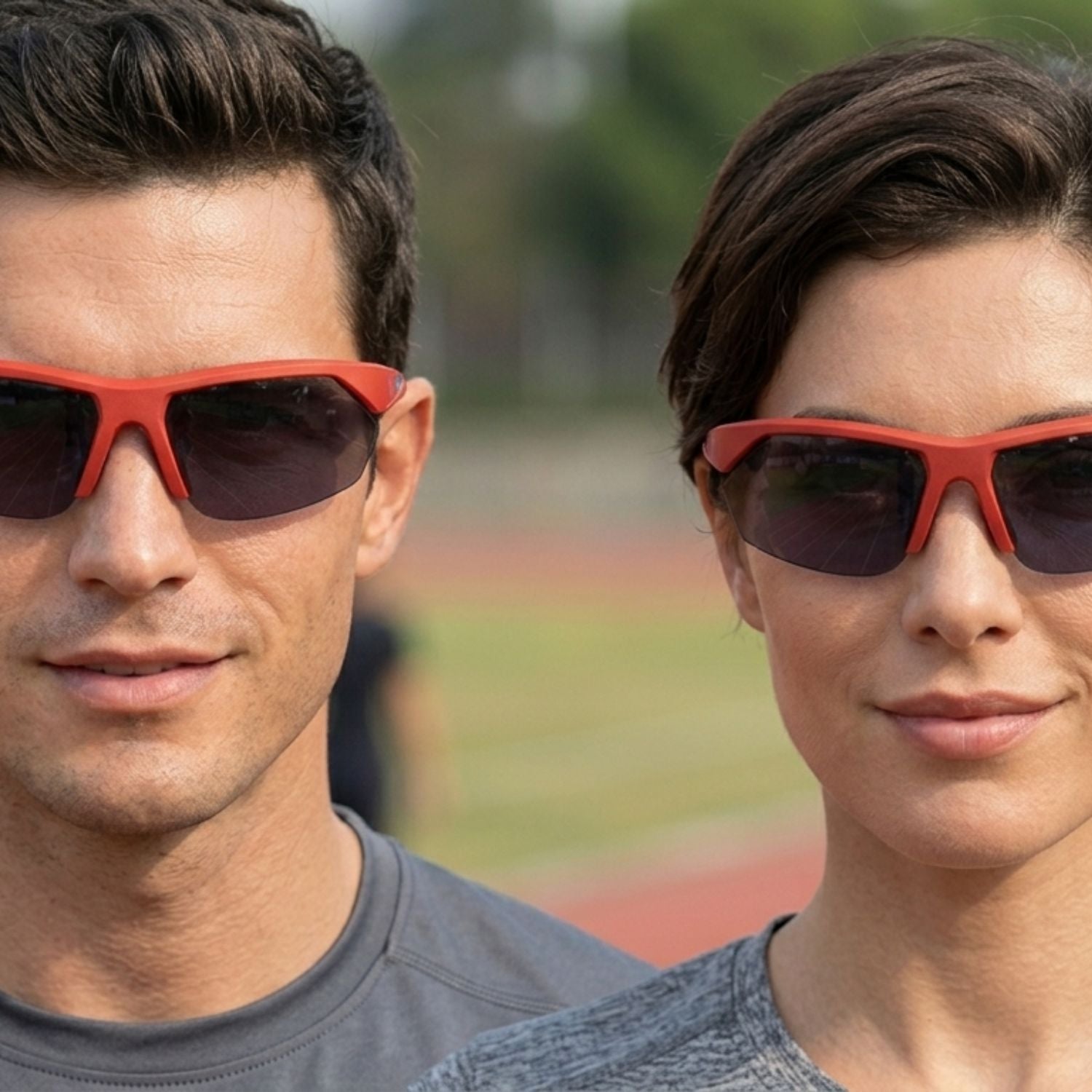 Lente de sol SMARTY Unisex SA2209 Matt Red/Blue