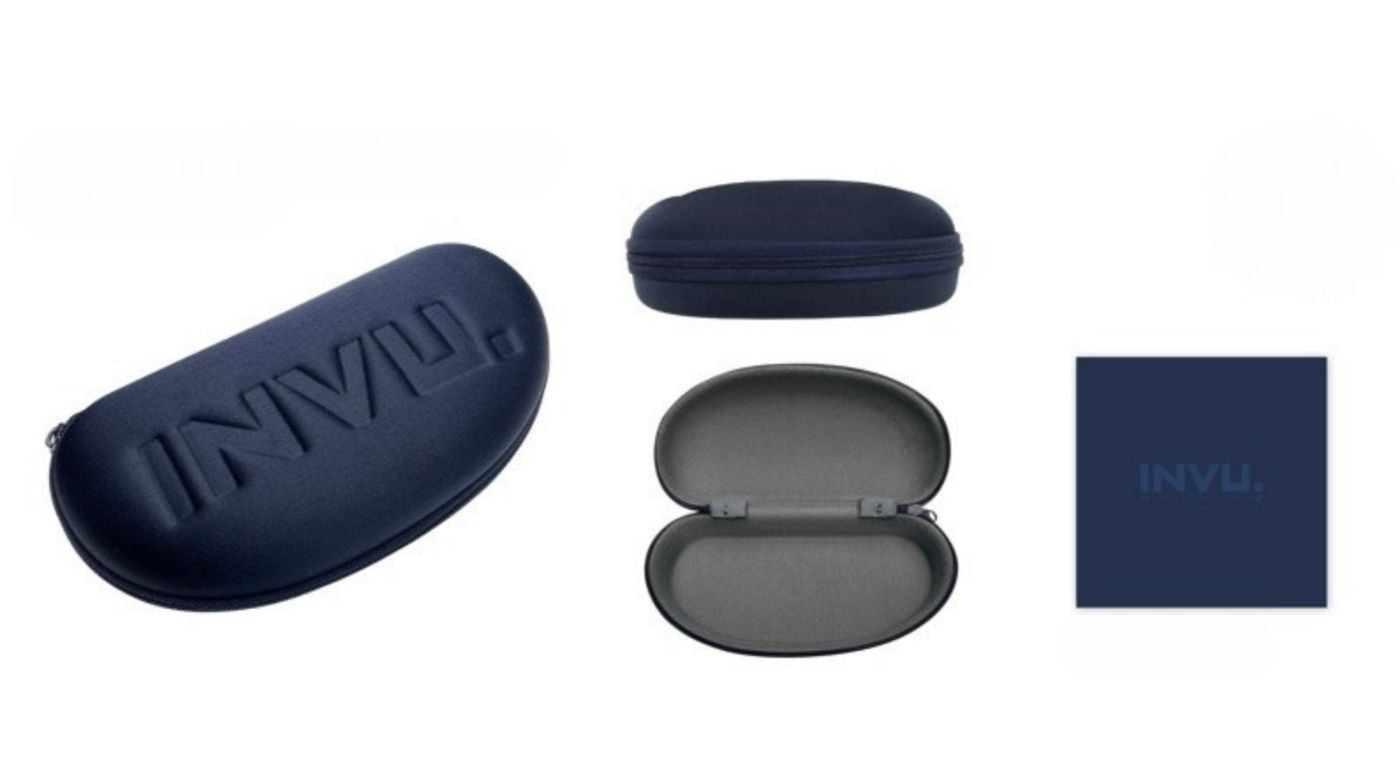 Lente de sol Hombre INVU B1108 Matt Gun